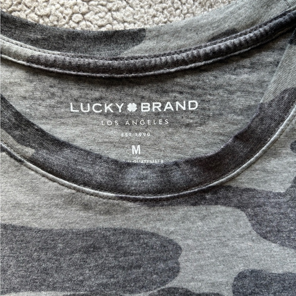 Lucky Brand Camouflage T-Shirt